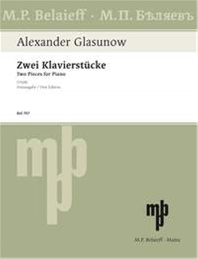 Zwei Klavierstücke o. op.